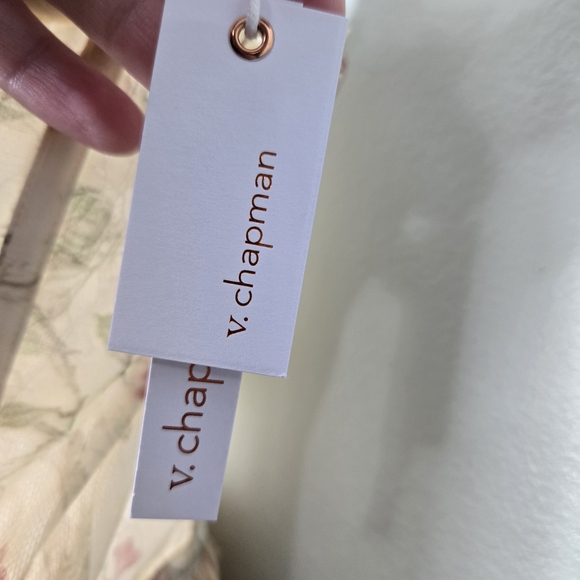 V. Chapman Carmel Valley Rose Jolie Floral Ruffle Lace Maxi Dress 16 NWT - Picture 14 of 16